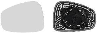 VAN WEZEL 0160837 -  Зеркальное стекло, наружное зеркало